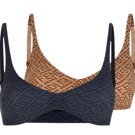 skims fendi bralette|Fendi x SKIMS.